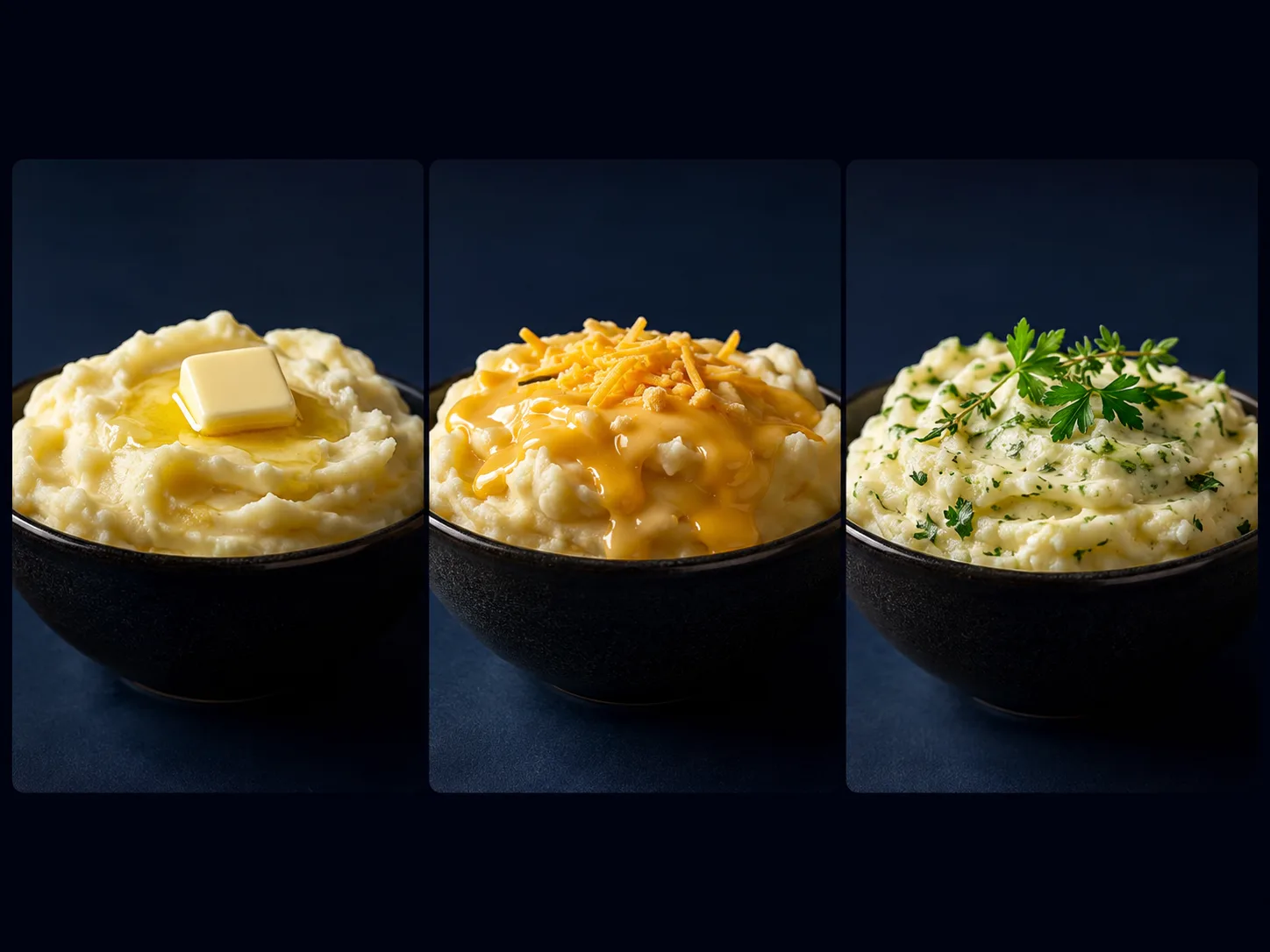 Seasoned mash bases on the same ingredient